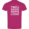 Męska koszulka T-shirt 100% miękka bawełna różowa z twoim nadrukiem roz. L